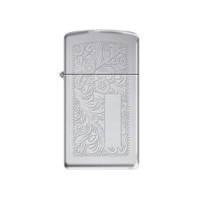 Zippo Windproof Lighter Slim Venetian Venetian Chrome Finish