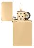 Zippo Slim Brass