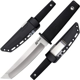 Cold Steel Kobun Fixed 5-1/2" Tanto Blade Boot Knife Secure-Ex Sheath Kraton