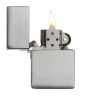 Zippo Windproof Lighter 1935 Replica w/o slashes Brushed Chrome