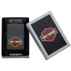 Zippo Windproof Lighter Harley-DavidsonÂ® Design Black