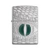 Zippo Windproof Lighter DRAGON EYE High Polish Chrome Armor