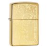 Zippo Windproof Lighter Venetian High Polish Brass (Venetian Brass)