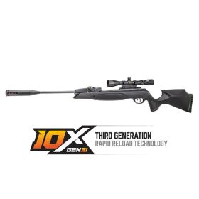 Gamo Swarm Magnum PRO 10X â€˜GEN3iâ€™ .22 Caliber 10-Shot Air Rifle with Scope