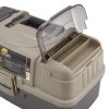 Plano Guide Series Three-Tray Tackle Box - Graphite & Sandstone