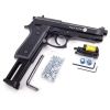 Crosman Full Auto Blowback P1 CO2 Pistol with Red Laser Sight - Black (BB)