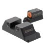 Night Fision Tritium Sights for CZ-USA P-07/P-09 - Orange Tritium Front Ring / Tritium Black Ring Re