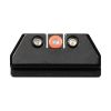 Night Fision Tritium Sights for CZ-USA P-07/P-09 - Orange Tritium Front Ring / Tritium Black Ring Re