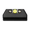 Night Fision Tritium Night Sight Set for CZ-USA P-07/P-09 - Yellow Tritium Ring/Tritium Black Ring R