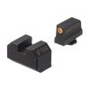 Night Fision Optics-Ready Stealth Series for Glock 42/43/43X/43X MOS Orange Front Ring/Blank Rear