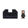 Night Fision Optics-Ready Stealth Series for Glock 42/43/43X/43X MOS Orange Front Ring/Blank Rear