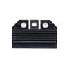 Night Fision Optics-Ready Stealth Series for Glock 42/43/43X/43X MOS Black Front Ring/Black Rear