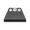 Night Fision Suppressor Height Tritium Night Sights for Most Glocks - White Tritium Front Ring/Triti