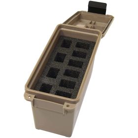 MTM Tactical Mag Can -for 10 Double Stacked Handgun Mags Dark Earth