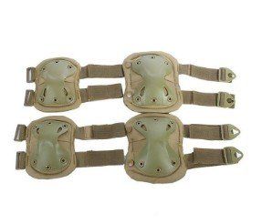 Elbows and Knees Gear Pads (Option: Khaki)