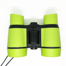 Children's Binoculars Shockproof Toy Binoculars 12 Years Old And Above Boys And Girls Bird Watching Education Learning Hunting Hiking Camping Sci (Color: Green)